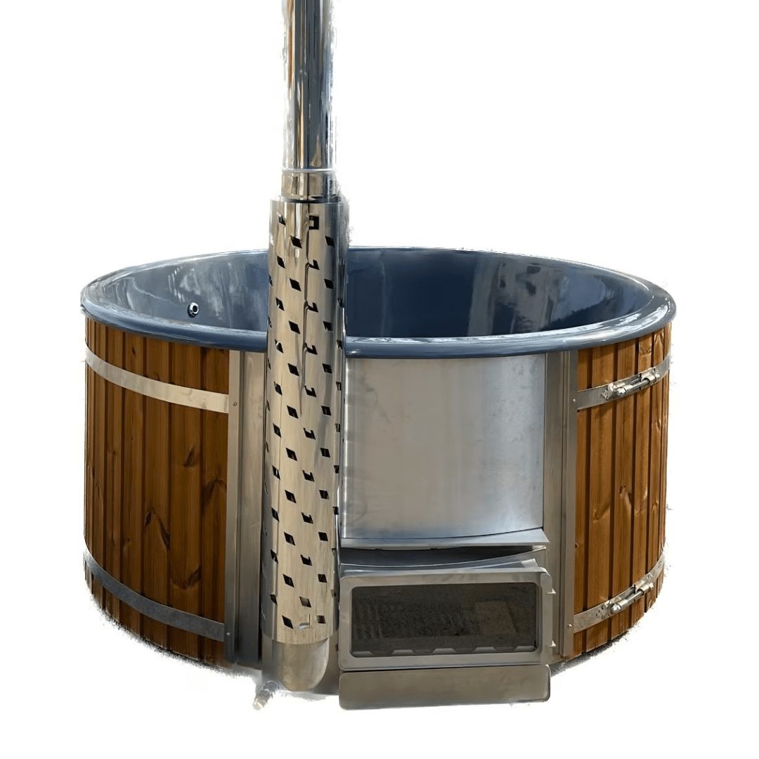 Jacuzzi PREMIUM cu soba WIDE (tip semineu) – 2.25 m, pentru 7-9 persoane