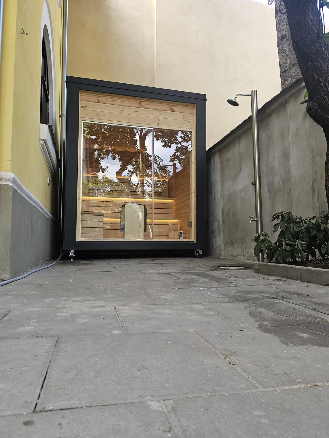 Sauna exterioarã Cubic - 4 persoane