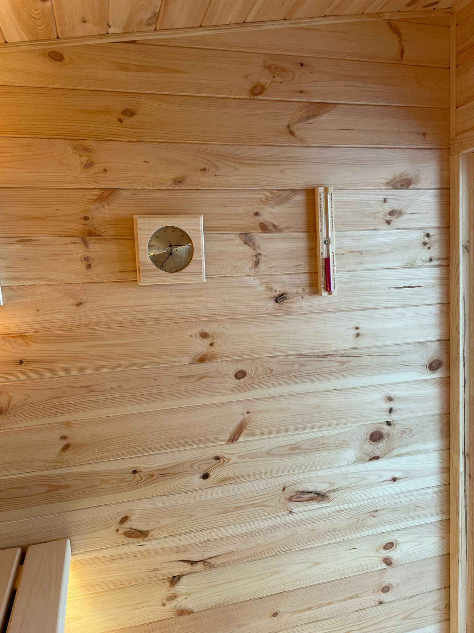 Sauna exterioara Cozy 1,8x2 m