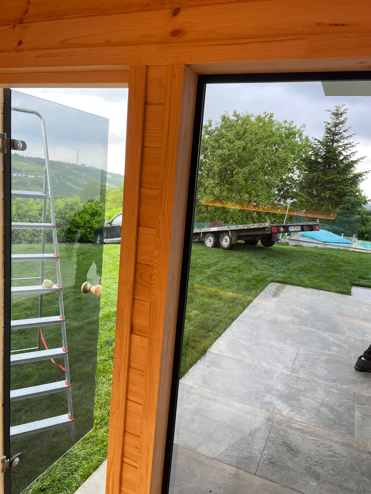 Sauna exterioara Cozy 1,8x2 m