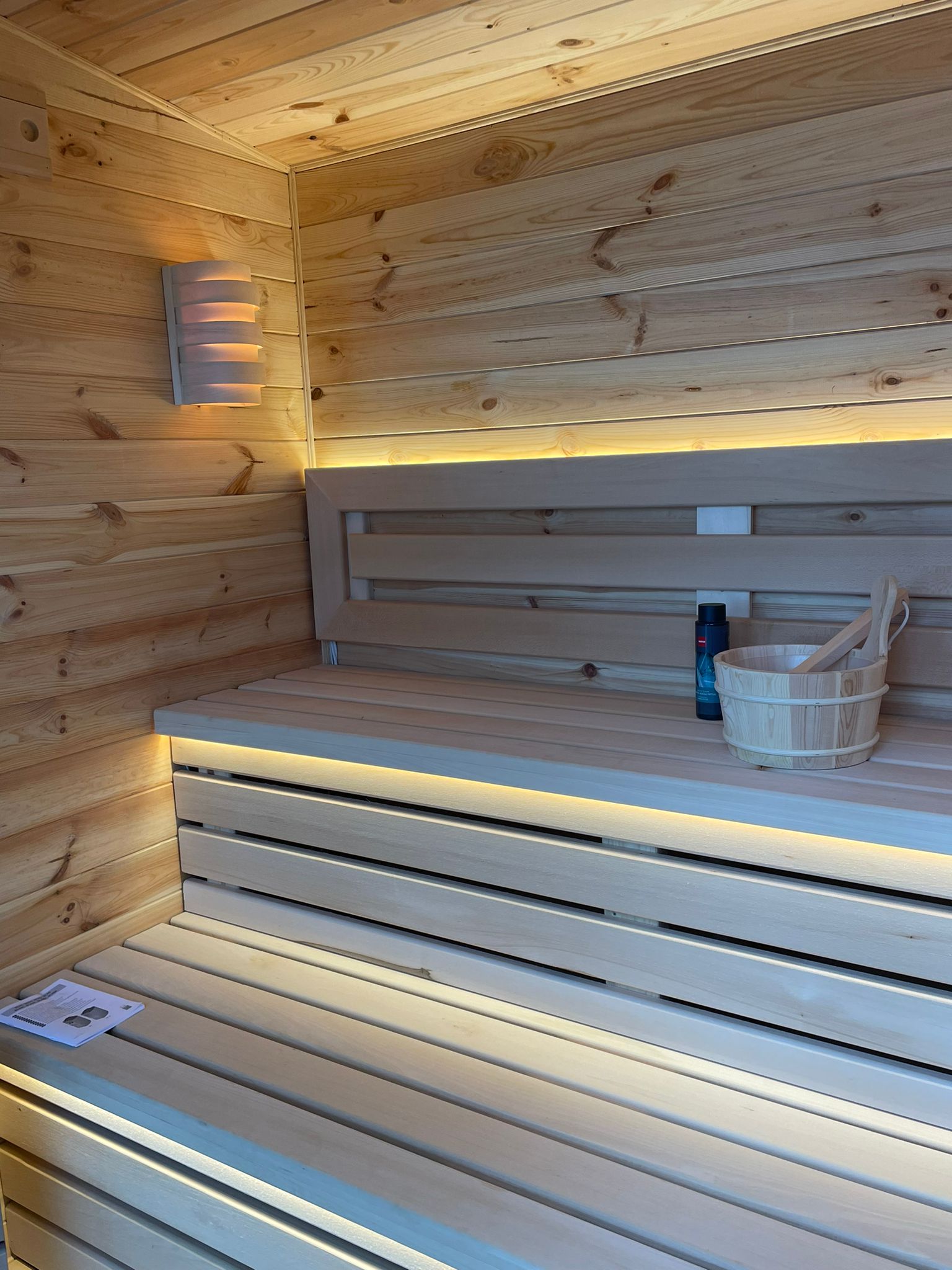 Sauna exterioara Cozy 1,8x2 m