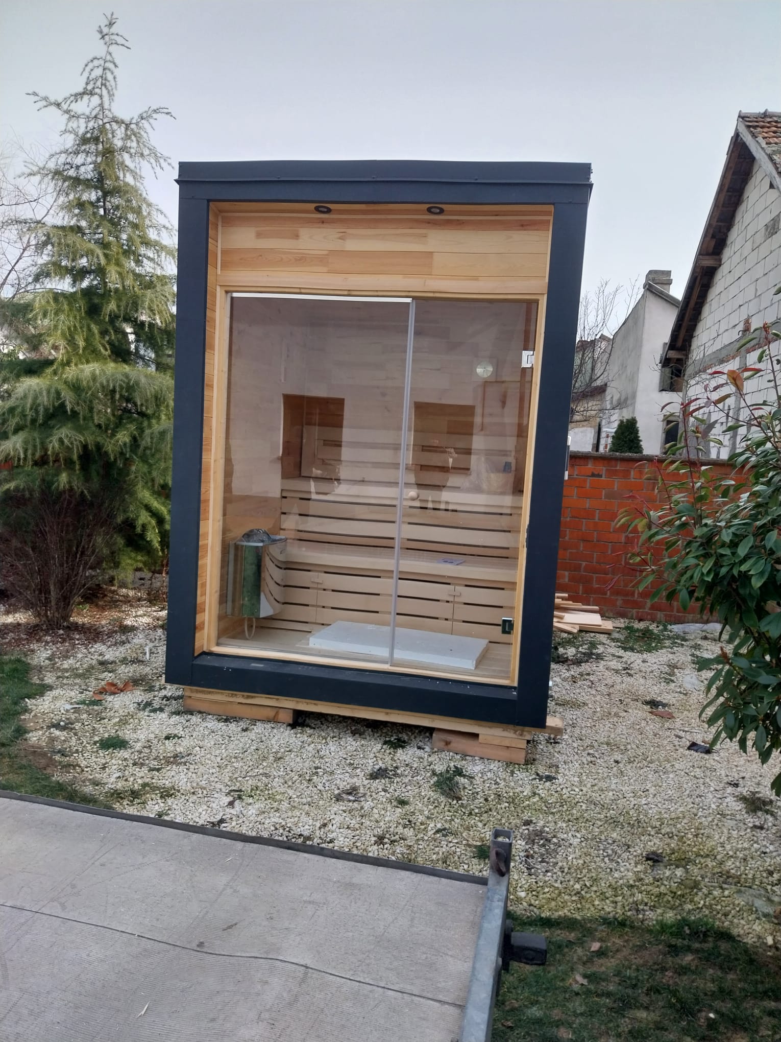 Sauna exterioarã Cubic - 4 persoane