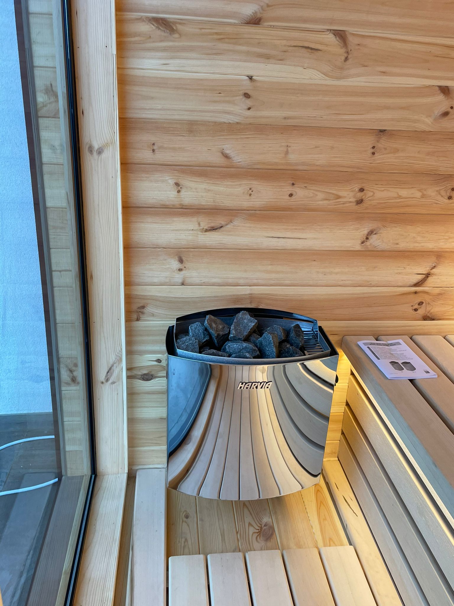 Sauna exterioara Cozy 1,8x2 m
